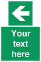 SV5235: Custom Arrow Left Sign