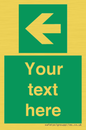 SV5235: Custom Arrow Left Sign