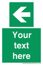 SV5235: Custom Arrow Left Sign