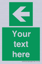 SV5235: Custom Arrow Left Sign