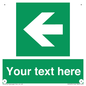 SV5235: Custom Arrow Left Sign