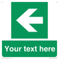 SV5235: Custom Arrow Left Sign