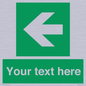 SV5235: Custom Arrow Left Sign