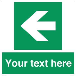 SV5235: Custom Arrow Left Sign
