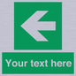 SV5235: Custom Arrow Left Sign