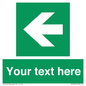 SV5235: Custom Arrow Left Sign
