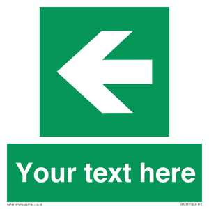 SV5235: Custom Arrow Left Sign