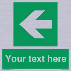 SV5235: Custom Arrow Left Sign