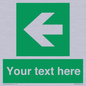 SV5235: Custom Arrow Left Sign