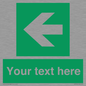 SV5235: Custom Arrow Left Sign