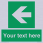 SV5235: Custom Arrow Left Sign