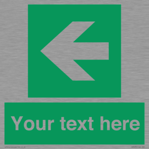 SV5235: Custom Arrow Left Sign