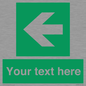 SV5235: Custom Arrow Left Sign