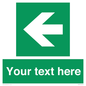 SV5235: Custom Arrow Left Sign
