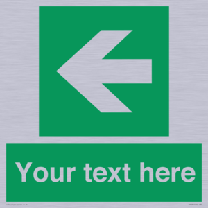 SV5235: Custom Arrow Left Sign