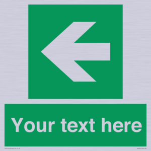 SV5235: Custom Arrow Left Sign