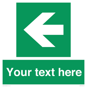 SV5235: Custom Arrow Left Sign