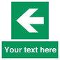 SV5235: Custom Arrow Left Sign