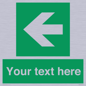 SV5235: Custom Arrow Left Sign
