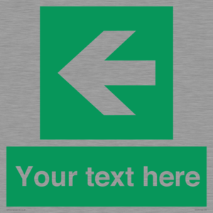 SV5235: Custom Arrow Left Sign