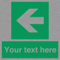 SV5235: Custom Arrow Left Sign