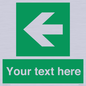 SV5235: Custom Arrow Left Sign