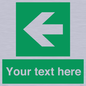 SV5235: Custom Arrow Left Sign
