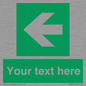 SV5235: Custom Arrow Left Sign