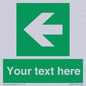 SV5235: Custom Arrow Left Sign