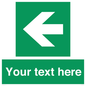 SV5235: Custom Arrow Left Sign