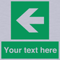 SV5235: Custom Arrow Left Sign