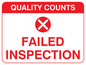 SV5434: Failed inspection