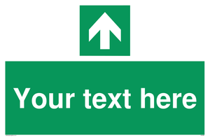 SV6288: Safe condition Custom arrow up sign