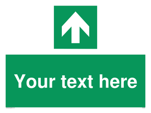 SV6288: Safe condition Custom arrow up sign