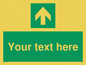 SV6288: Safe condition Custom arrow up sign