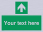 SV6288: Safe condition Custom arrow up sign
