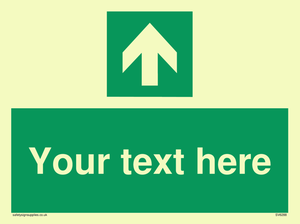 SV6288: Safe condition Custom arrow up sign
