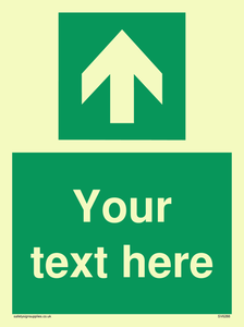 SV6288: Safe condition Custom arrow up sign