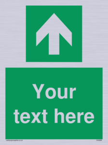SV6288: Safe condition Custom arrow up sign