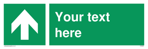 SV6288: Safe condition Custom arrow up sign