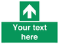 SV6288: Safe condition Custom arrow up sign