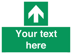 SV6288: Safe condition Custom arrow up sign