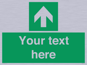 SV6288: Safe condition Custom arrow up sign