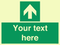SV6288: Safe condition Custom arrow up sign