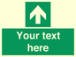 SV6288: Safe condition Custom arrow up sign
