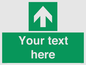 SV6288: Safe condition Custom arrow up sign