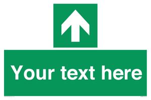 SV6288: Safe condition Custom arrow up sign