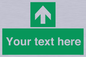 SV6288: Safe condition Custom arrow up sign