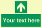 SV6288: Safe condition Custom arrow up sign