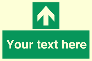 SV6288: Safe condition Custom arrow up sign